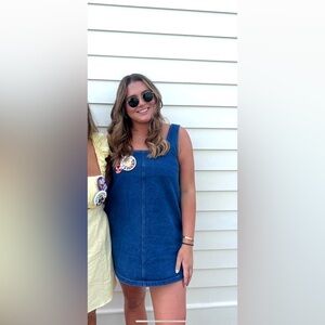 Denim dress with pockets!!